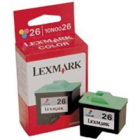  Lexmark 10N0026 ( Lexmark #26 ) Tri-Color Inkjet Cartridge