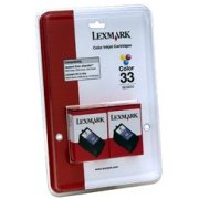  Lexmark 18C0534 ( Lexmark Twin-Pack #33 ) InkJet Cartridges