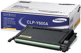  Samsung CLP-Y600A Yellow Toner Cartridge (4000 Page Yield)