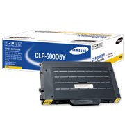  Samsung CLP-500 / 550 Yellow Toner Cartridge (5000 Page Yield) (CLP-500D5Y / XAA)