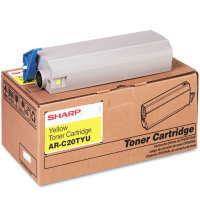  Sharp AR-C20TYU Laser Toner Cartridge - Yellow