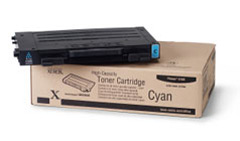  Compatible Xerox Phaser 6100 Cyan Standard Capacity Toner Cartridge (1000 Page Yield) (106R00676)