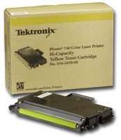  Xerox / Tektronix 016-1659-00 Yellow High Capacity Laser Toner Cartridge