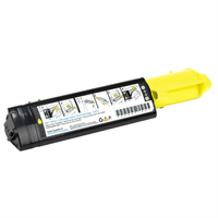  Compatible Dell 3031CN Hi-Capacity Yellow Toner (4000 Page Yield) (KH208)